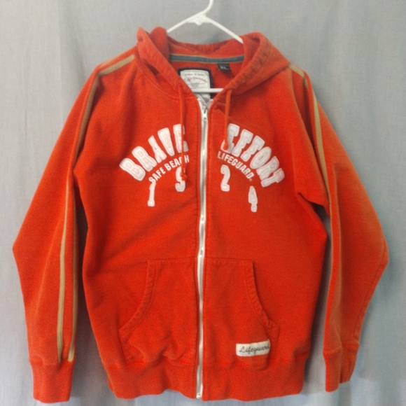 Symbol of Brave Lifeguard XL Zipper Hoodie - Picture 2 of 9